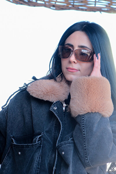 CALDİNİ نظارة شمسية مستقطبة معدنية فضية للجنسين CS100 C16