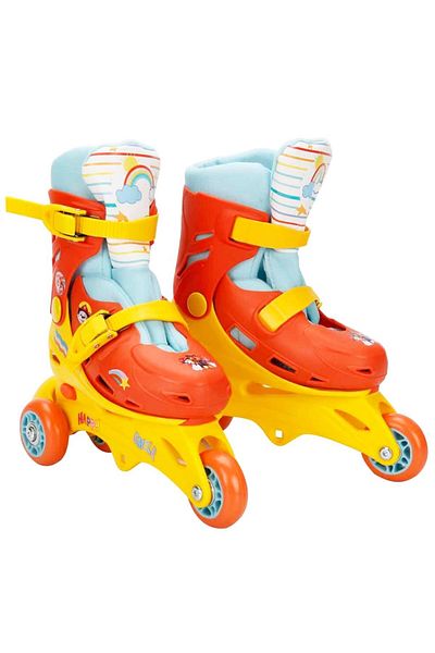 PopŞeker زلاجات دوارة ذات 3 عجلات بتصميم Paw Patrol - مظهر رائع، قيادة مريحة
