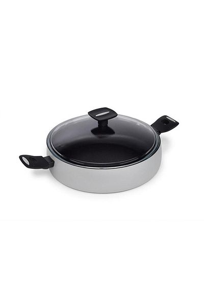 moneta Mammola Induction Short Pot 28 Cm Lid