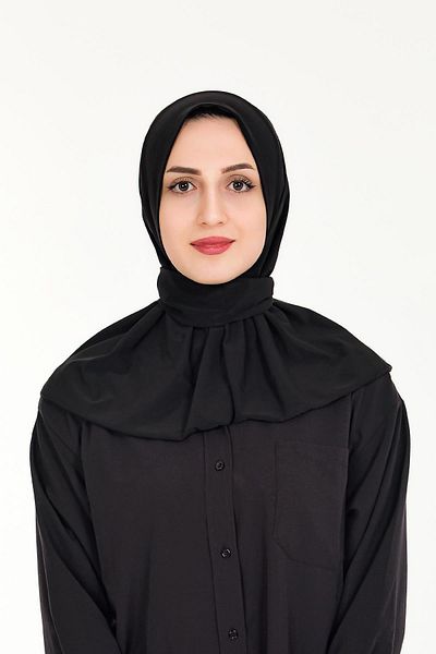 Sensu Γυναικείο Hijab Ready Snap Hijab Bonnet Shawl