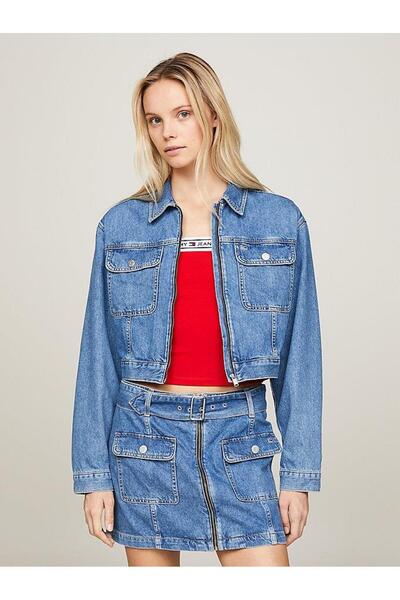 Tommy Hilfiger CLAIRE CRP JACKET ZIPPER BH7036