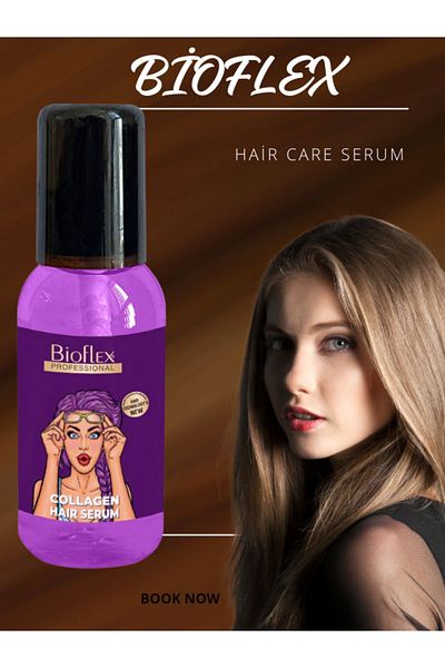 Bioflex 100 ml Special Collagen Care Oil - Hair Serum, Nourishes and Moisturizes