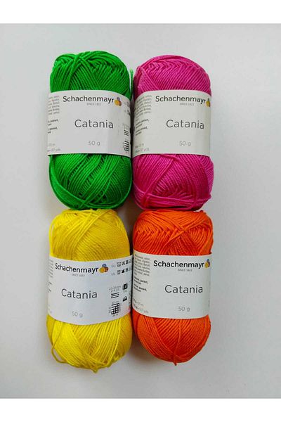 Schachenmayr SMC Catania Amigurumi Παιχνίδι Τσάντα Μπλούζα Πουλόβερ Χειροποίητα Σετ Πλεκτομηχανές και Κροσέ
