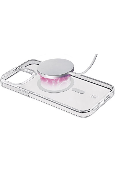 Cellular Line iPhone 15 Pro Max Gloss Magsafe Telefon Kılıfı Şeffaf