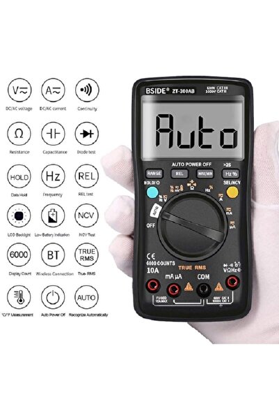 UralTeknikSet Korad Av-r3 Bluetoothlu Ölçü Aleti Multimetre
