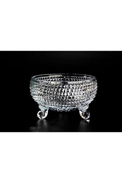 Mikasa Moor Round Footed Glass Bowl 23x23x14cm