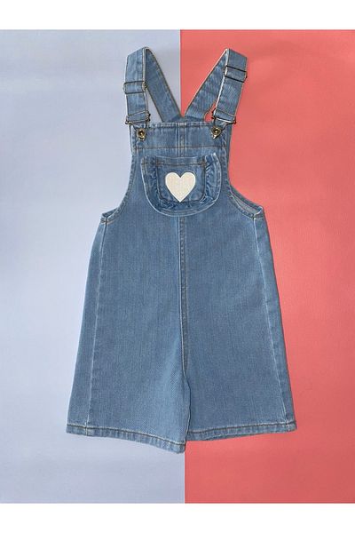 Elefantejr Children's Denim Slippers with Shorts