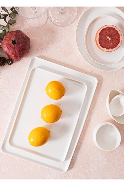 The Mia Cotta Limoges Servis Tabağı 33x23 cm