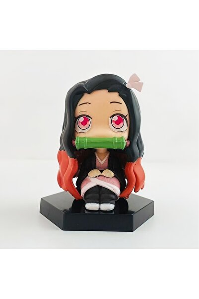 FG KONNİCHİWA Anime Demon Slayer Nezuko Kamado Figür Karakter Oyuncak 10 cm