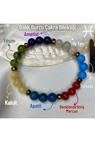 Elifsu Jewelry سوار شقرا برج الحوت