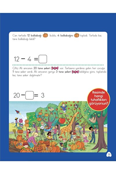 Dikkat Atölyesi Yayınları 1. Sınıf Zihinden Eğlenceli-öğretici Toplama Ve Çıkarma Etkinlikleri Kitabı
