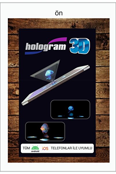 long way Hologram 3d. Eğitici Oyuncak Telefon,tablet Için Kulanılan 3d Video Gönütüleme Aracı