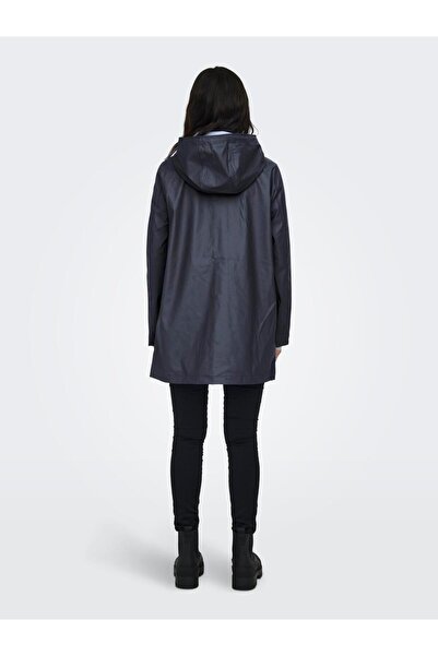ONLY Γυναικείο αδιάβροχο με κουκούλα με αντινερτατικές ιδιότητες 15304784 Μαύρο