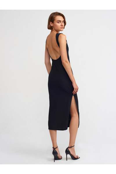 Dilvin Μακρύ φόρεμα με λεπτομέρεια στην πλάτη