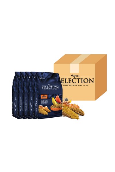 myyem selection ıslak ballı mama takviyeli kanarya yemi 1kg ( 5 li Paket)