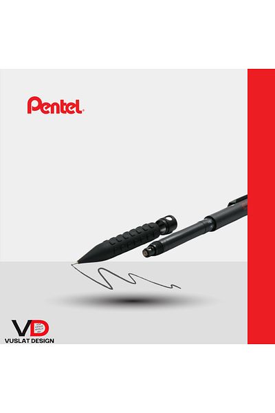 Pentel Smash 0.5 MM Mechanical Drawing Pen Black
