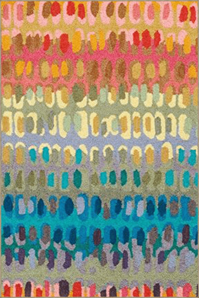 Rugs Modern Halı Çok Renkli Soyut Nokta Desenli Kreatif Modern Dekoratif Halı...