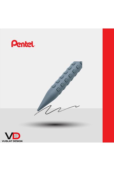 Pentel Smash 0.5 Mm Mechanical Drawing Pen Gray