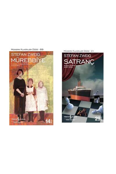 TÜRKİYE İŞ BANKASI KÜLTÜR YAYINLARI Stefan Zweig - Mürebbiye - Satranç