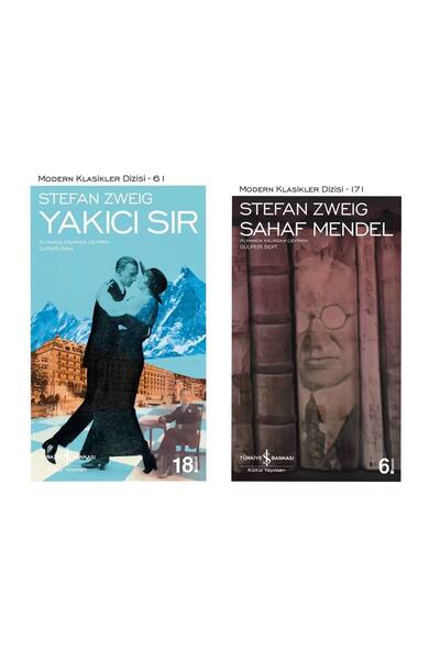TÜRKİYE İŞ BANKASI KÜLTÜR YAYINLARI Stefan Zweig - Yakıcı Sır - Sahaf Mendel