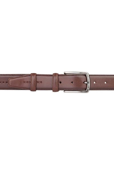 Deriza Ανδρική δερμάτινη ζώνη Sterio Brown