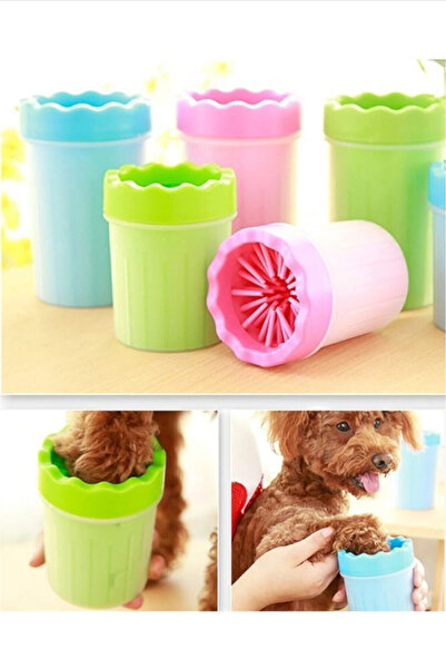 MOLTO Silikon Fırçalı Köpek Pati Yıkama Kabı (Büyük Boy)