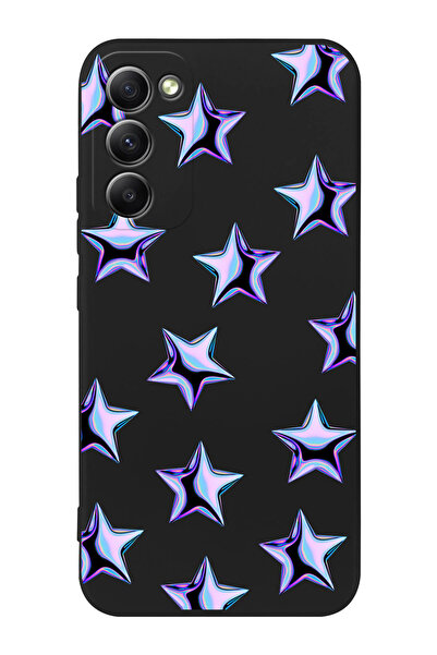 shoptocase Galaxy S23 Yıldızlar-2 Desenli Lansman Silikon Telefon Kılıfı