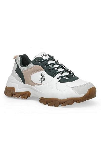 U.S. Polo Assn. Pantofi casual Tracky Polo Assn-alb