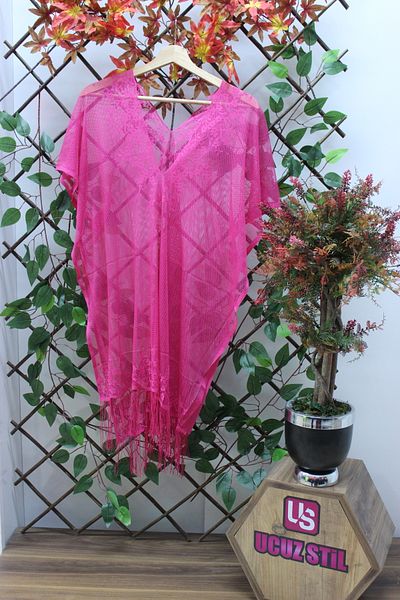 mikam FLOWER PATTERNED BEACH DRESS PAREO