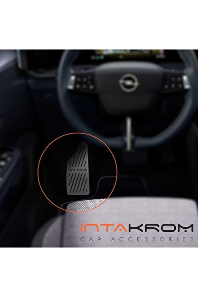 İntachrom Opel Astra Krom Ayak Dinlendirme Pedalı - 2023 ve Üzeri