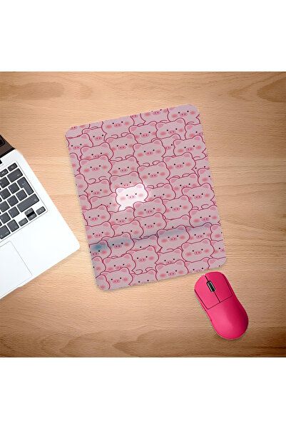 UcuruStore Domuzlar Arasında Parlayan Domuz Bilek Destekli Mouse Pad