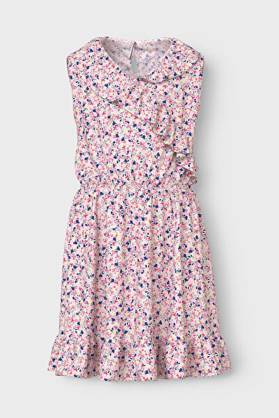 Name it Mädchen Kleid Weiß