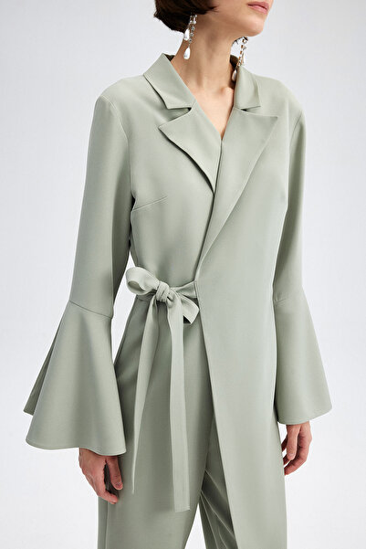 Touché Privé WAIST TIE JACKET LOOKING JUMPSUIT