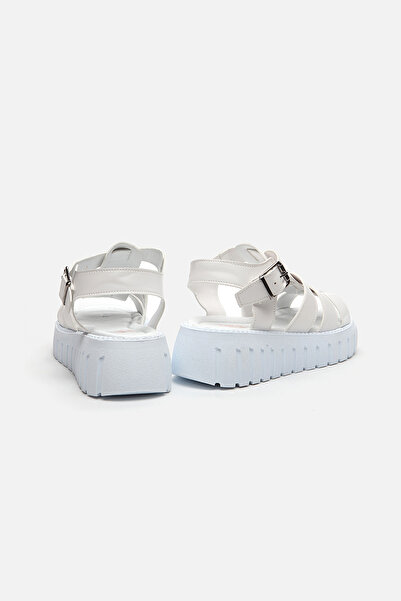 Yaya by Hotiç White Women's Sandals 01SAY269840A900