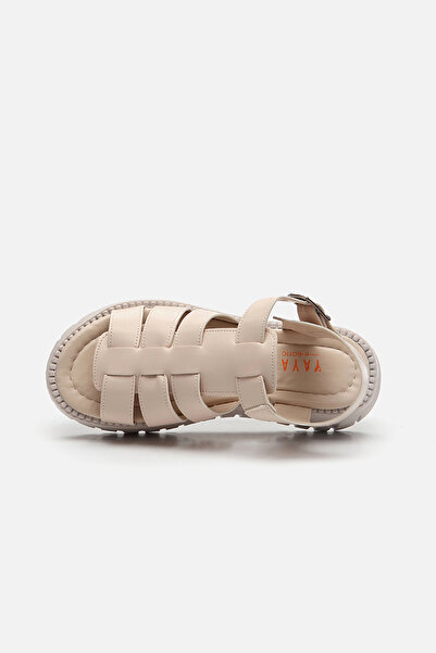 Yaya by Hotiç Beige Women's Sandals 01SAY269840A310