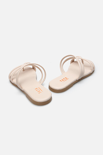Yaya by Hotiç Beige Women's Slippers 01TEY269740A310
