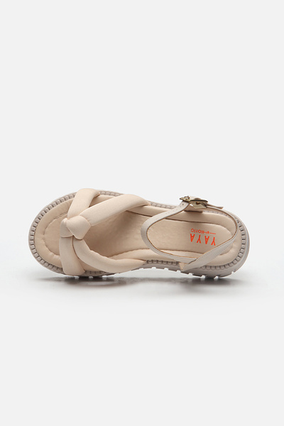 Yaya by Hotiç Beige Women's Sandals 01SAY269860A310