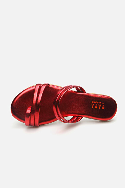 Yaya by Hotiç Červené dámské pantofle 01TEY269740A750