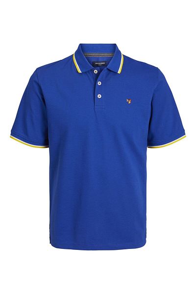Jack & Jones Premium T-Shirt Einfarbiges Polo-T-Shirt