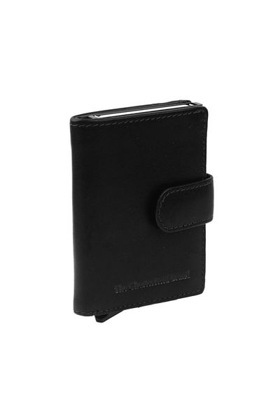 The Chesterfield Brand Wax Pull Up Credit card case RFID protection Leather 7 cm