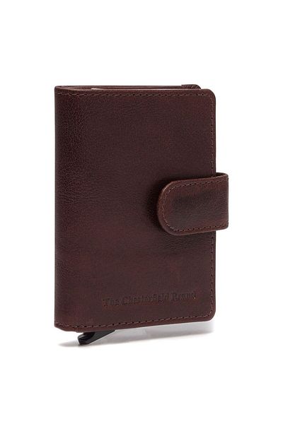 The Chesterfield Brand Antique Buff Credit card case RFID protection Leather 7 cm
