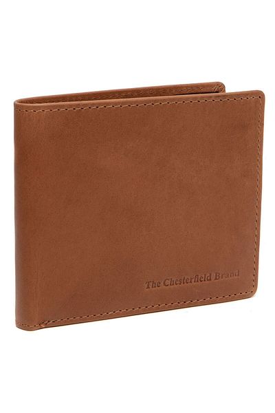 The Chesterfield Brand Wax Pull Up Wallet RFID protection Leather 11 cm