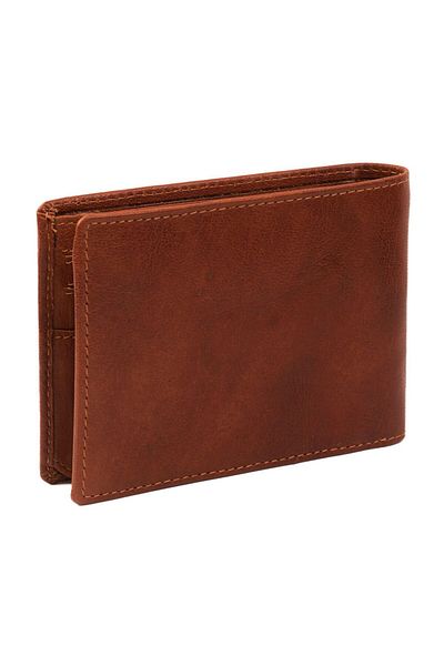 The Chesterfield Brand Antique Buff Wallet RFID protection Leather 12.5 cm