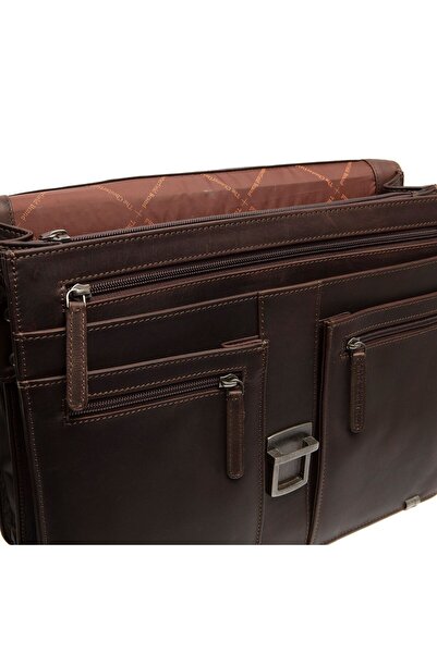 The Chesterfield Brand Stuttgart 38 cm Leder Aktentasche - Odborník na notebooky a počítače