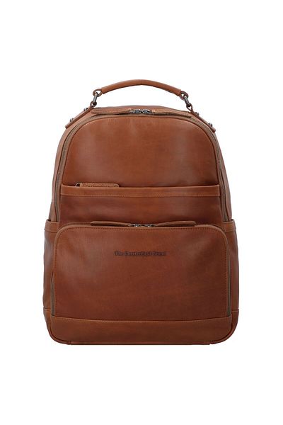 The Chesterfield Brand Wax Pull Up Business backpack Leather 39 cm Laptop compartment