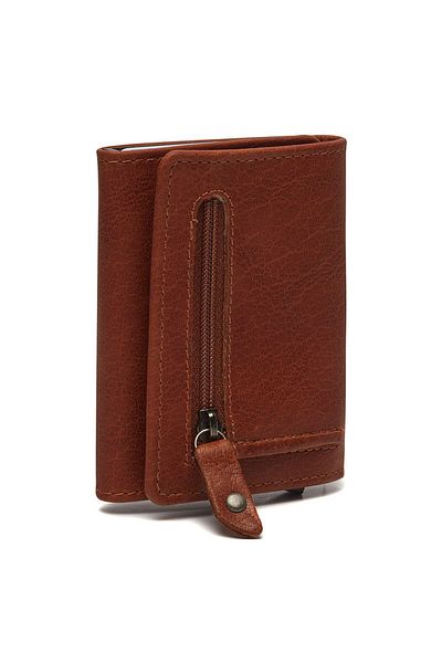 The Chesterfield Brand Antique Buff Credit card case RFID protection Leather 7 cm