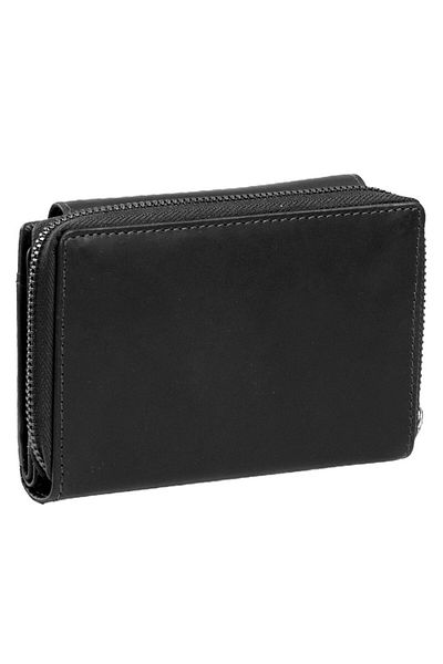 The Chesterfield Brand Wax Pull Up Wallet RFID protection Leather 13.5 cm