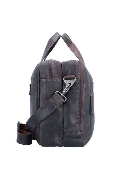 The Chesterfield Brand Wax Pull Up Ryan Aktentasche Leder 44 cm Dizüstü Bilgisayar Fach