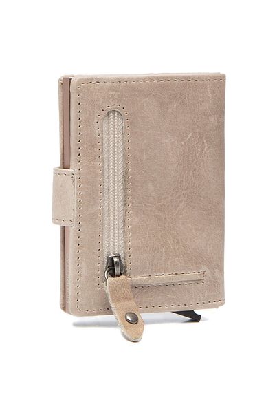 The Chesterfield Brand Antique Buff Credit card case RFID protection Leather 7 cm