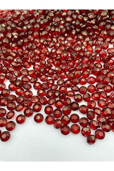 Hedef Bijuteri 10mm بورجوندي اللون شقة بونيبون UFO نموذج الاكريليك الخرز، صنع...